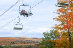Toronto Fall Day Trip: Take a Chairlift Ride to See Spectacular Fall Colours