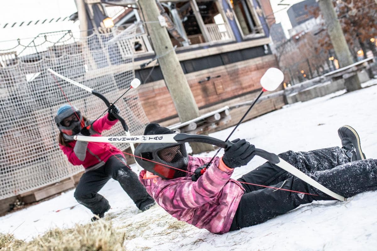 Spring Break Fun in Old Port Montreal