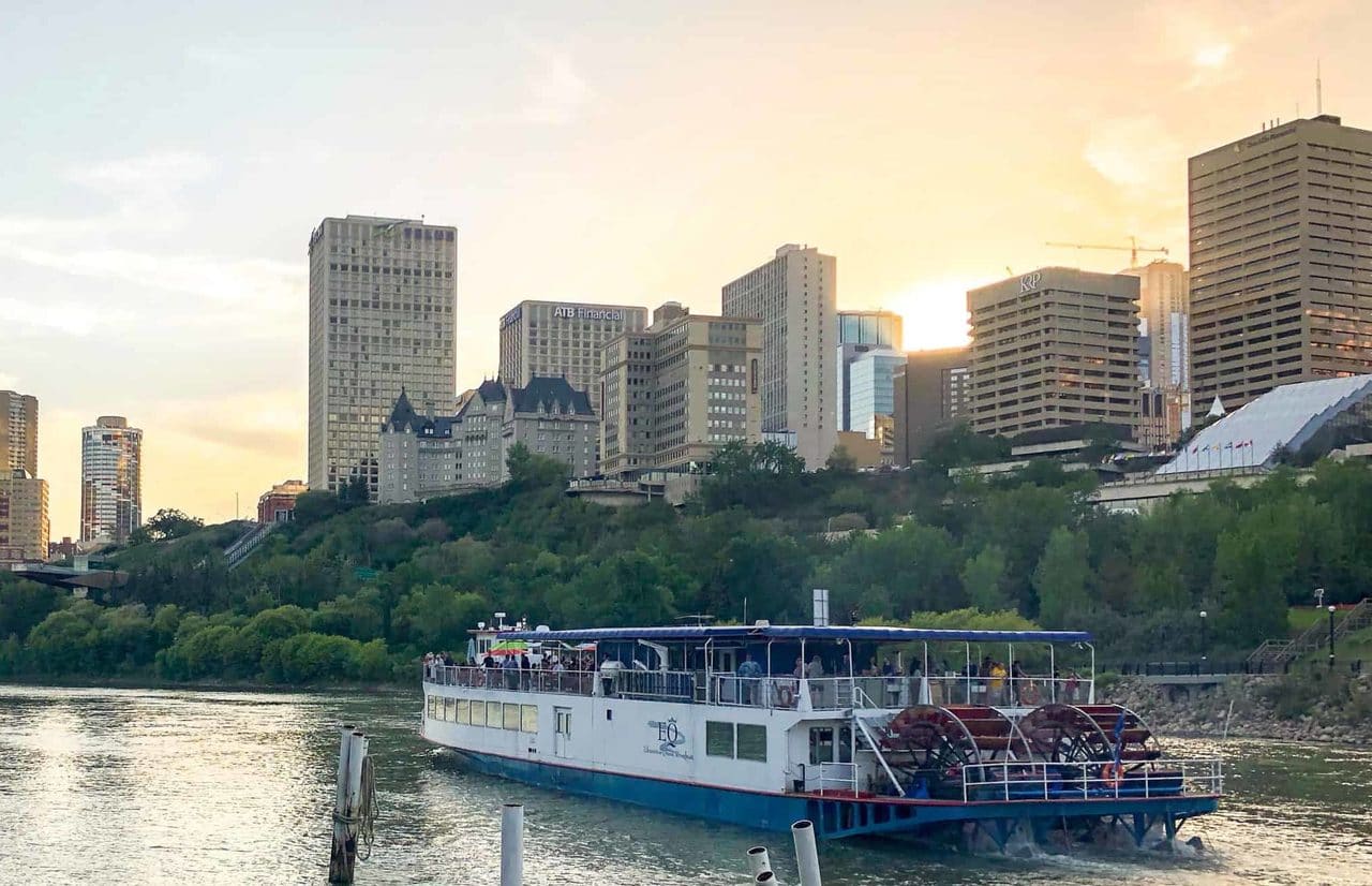 riverboat cruise edmonton