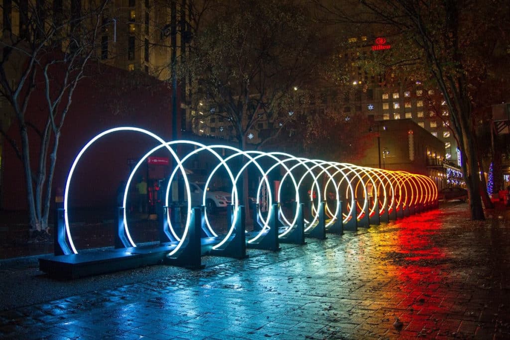 GLOW Winter Light Festival Downtown, Calgary, AB To Do Canada