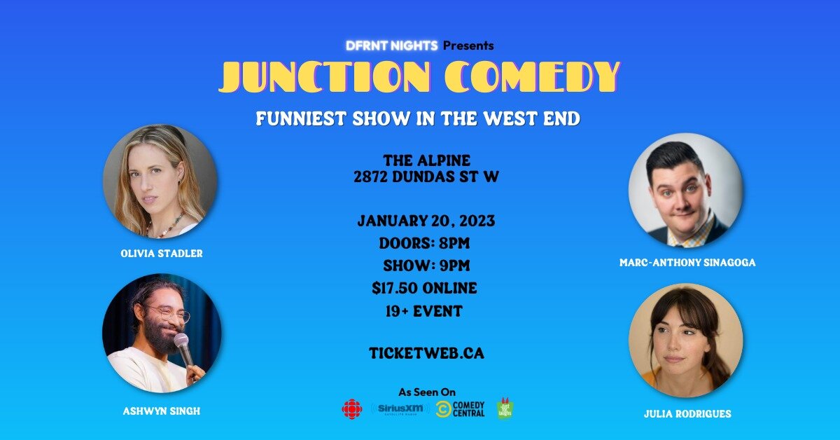 Junction Comedy Show | The Alpine, 2872 Dundas St West, Toronto | To Do Canada