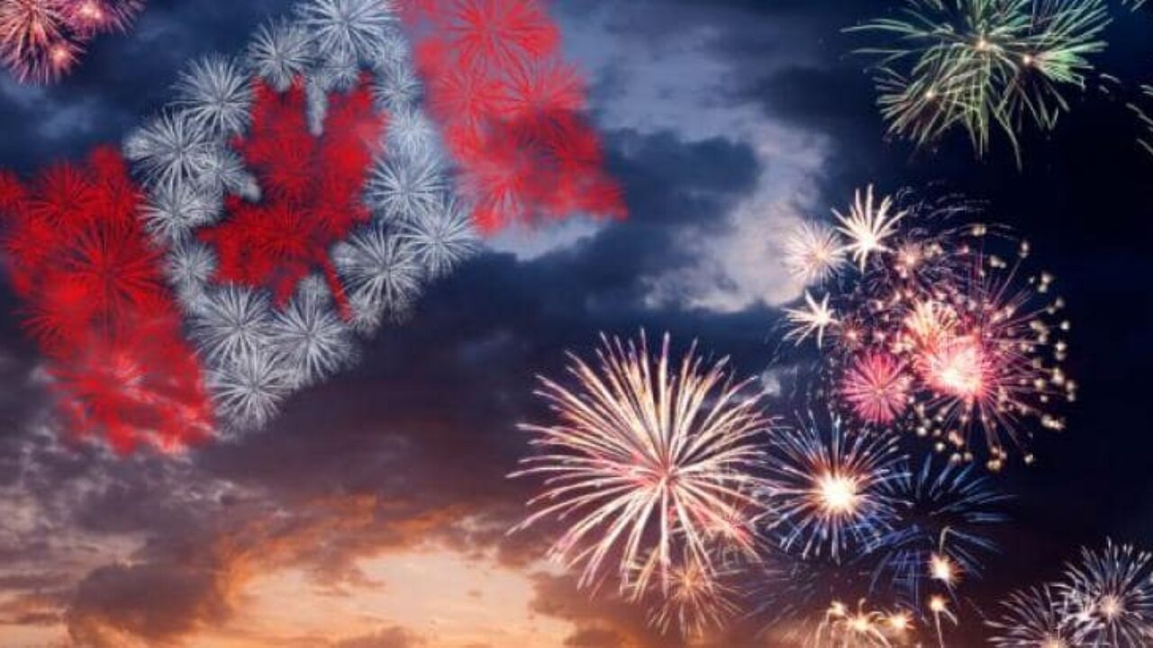 Canada Day 2023 Fireworks Edmonton