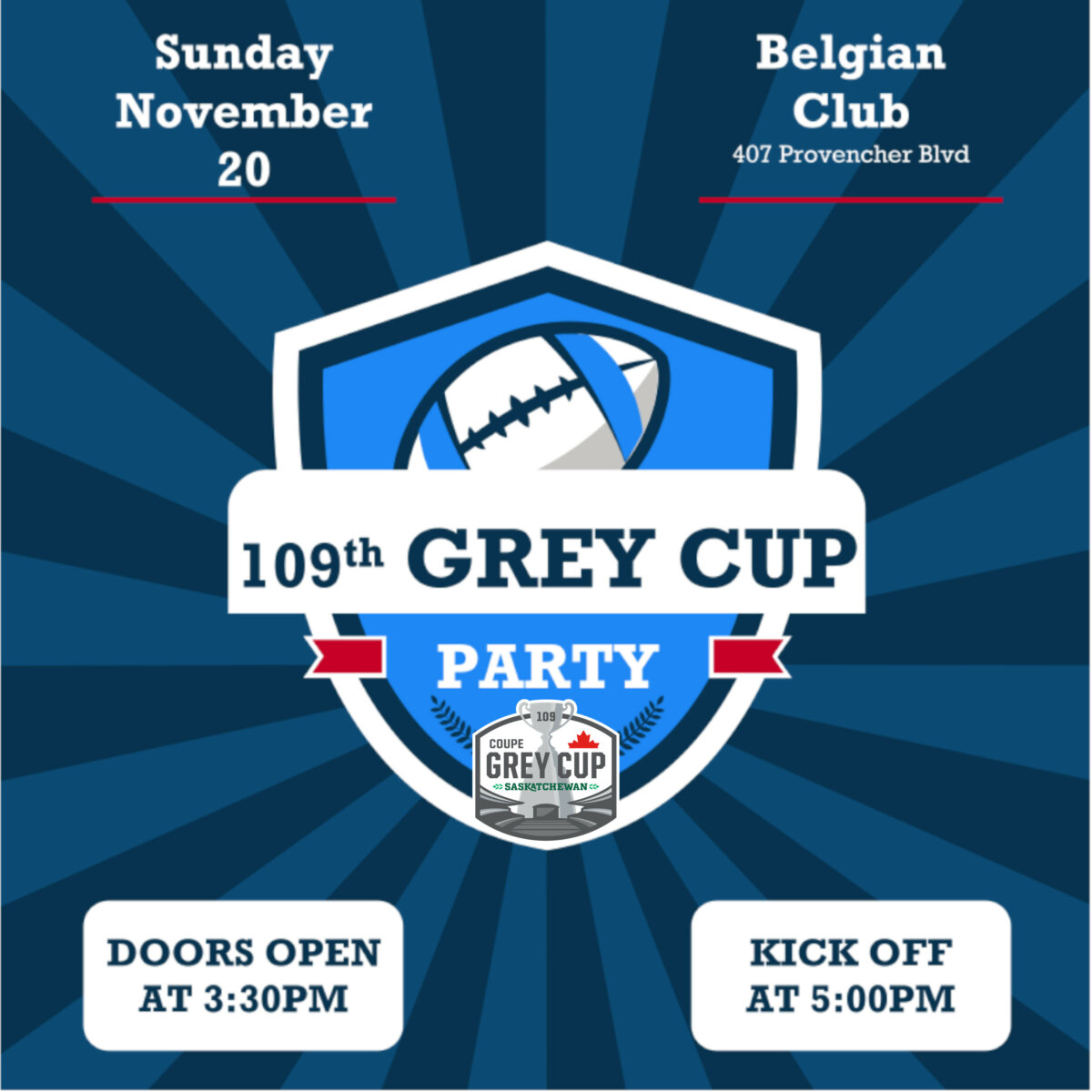 Grey Cup party