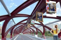 Calgary Opens ‘Vandalism Gallery’ Aimed at Reducing Intentional Damage to Peace Bridge