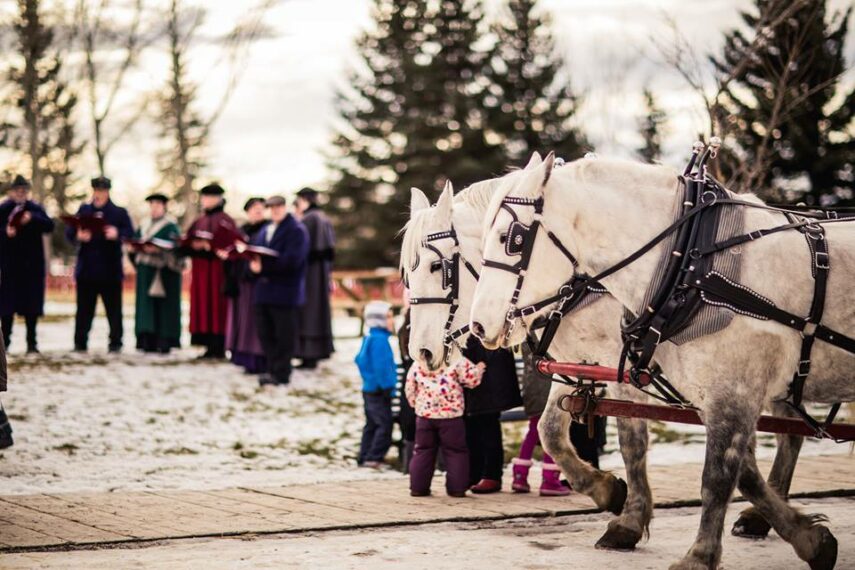 Once Upon a Christmas Heritage Park, Calgary