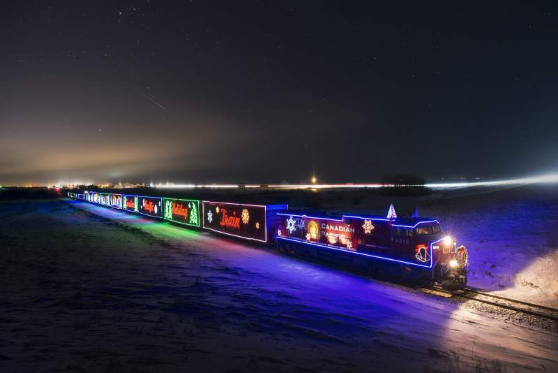 Canadian Pacific Kansas City Holiday Train 2025 Central Alberta