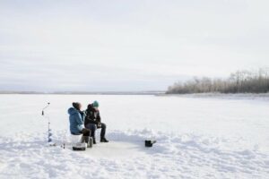Ice Fishing Around Calgary