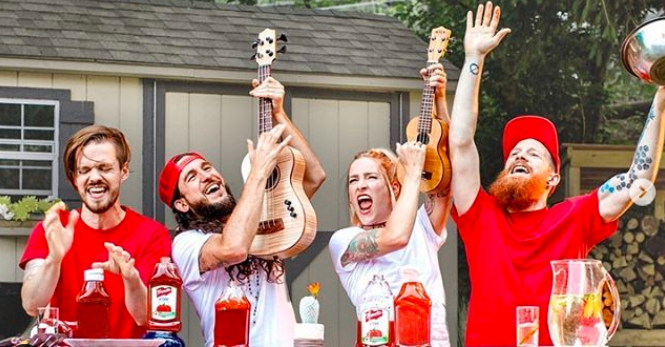 Watch & Listen: Walk off the Earth's Ketchup Bottle "O Canada"