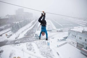 Spring Break Fun in Old Port Montreal