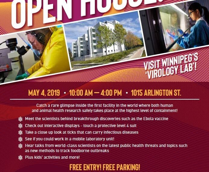 Winnipeg “Virology Lab” Open House