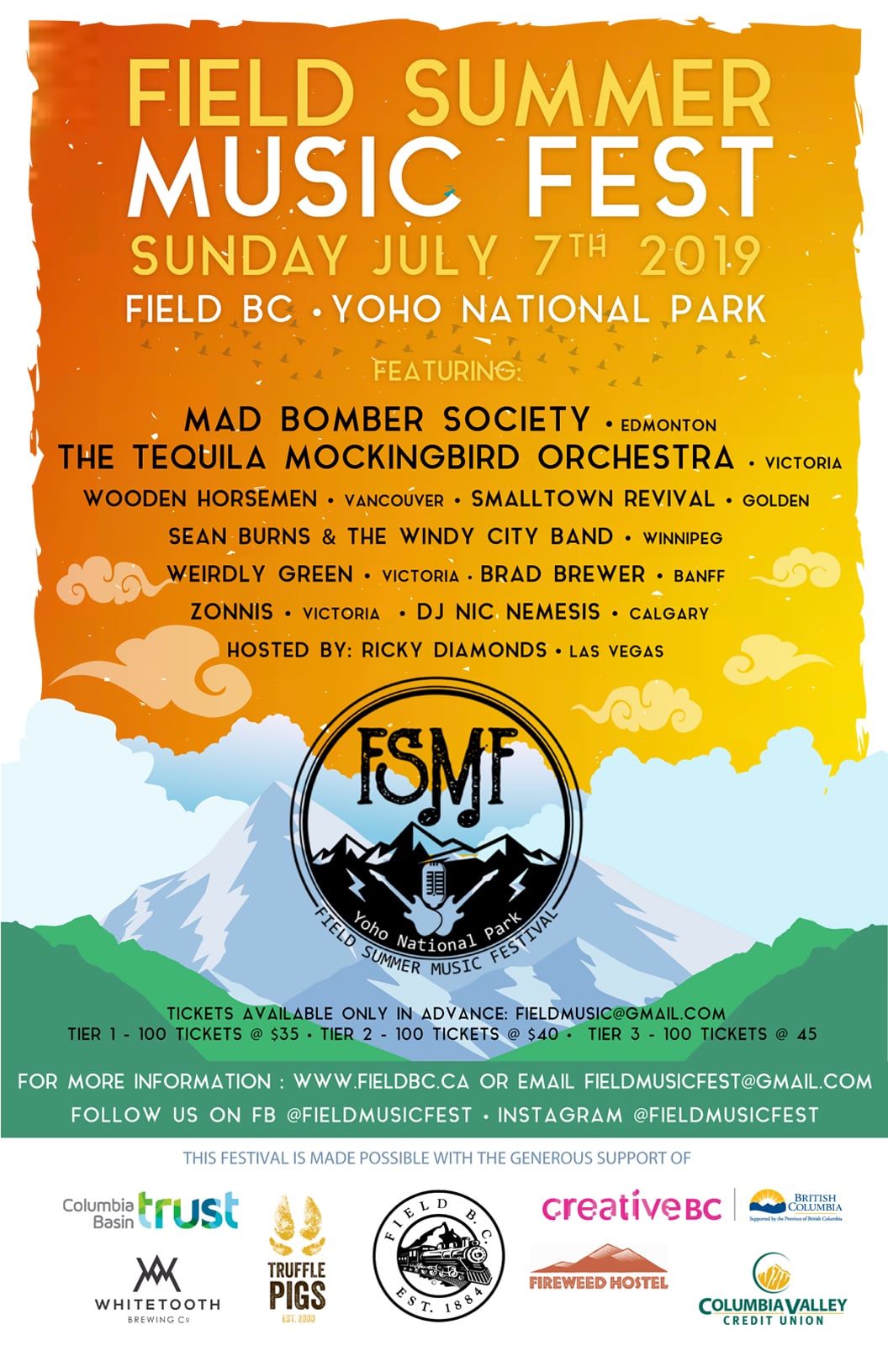2019 Summer Music Festivals in British Columbia