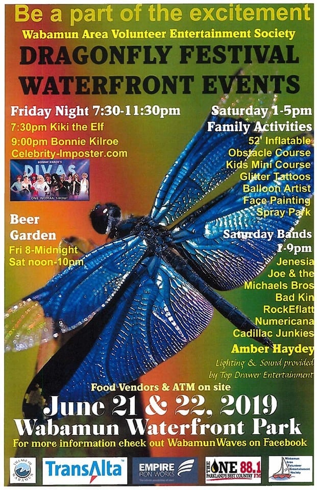 Wabamun Dragonfly Festival & WAVES Entertainment Waterfront Park