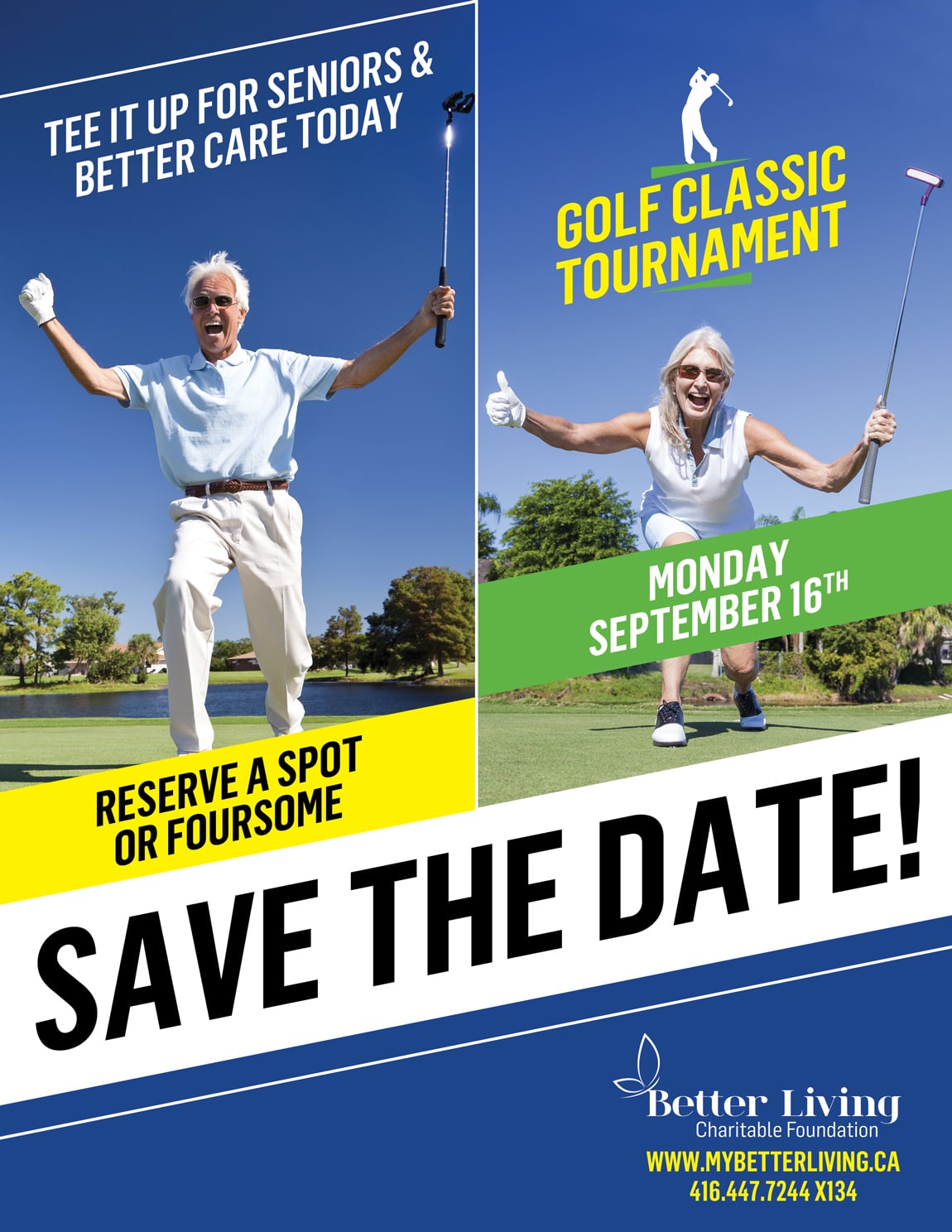 Better Living Golf Tournament Classic 2019 Meadowbrook Golf and