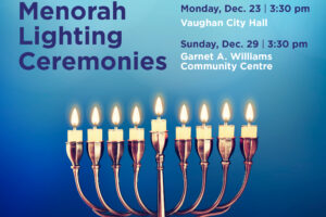 City of Vaughan Menorah Lighting Ceremony