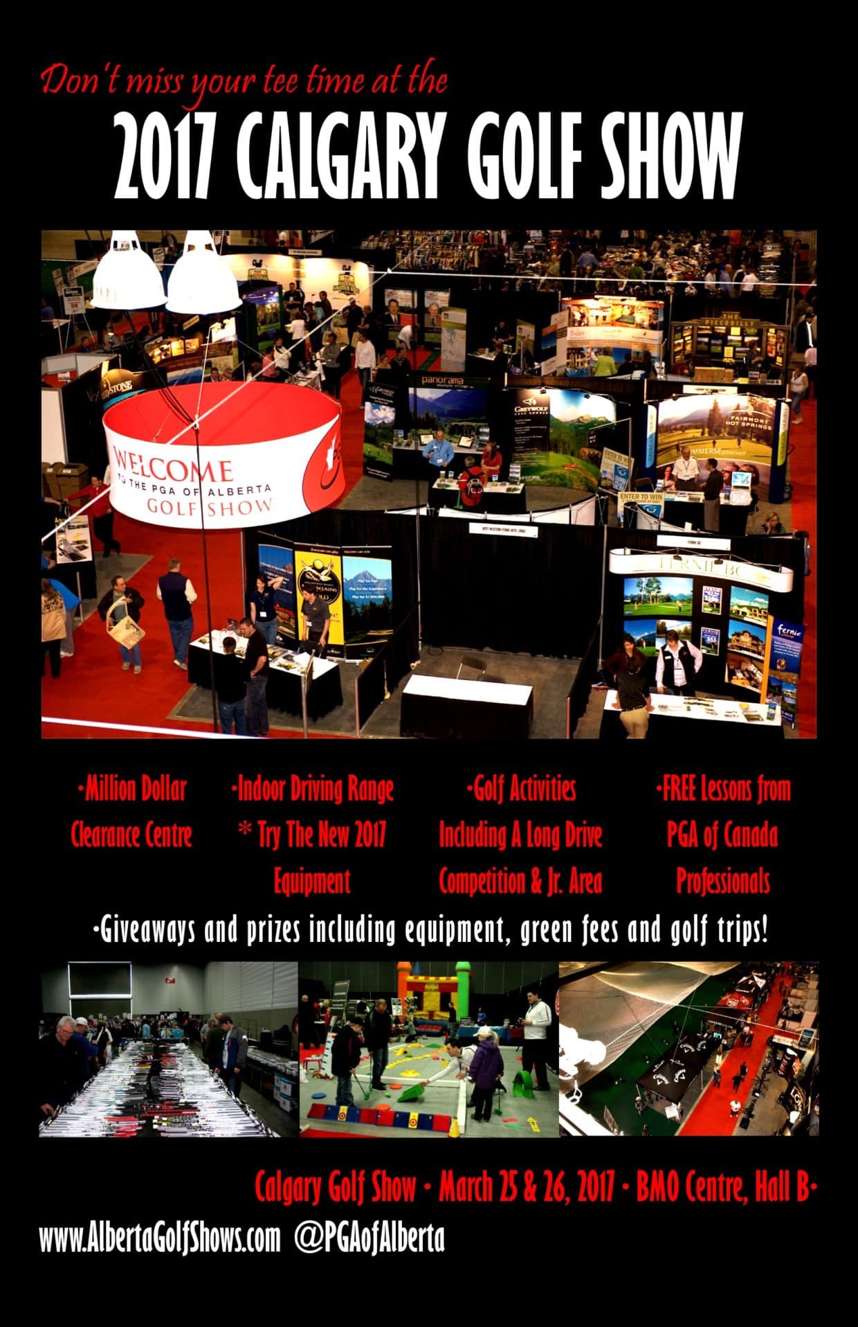 Calgary Golf Show BMO Centre, 20 Roundup Way SW, Calgary To Do Canada