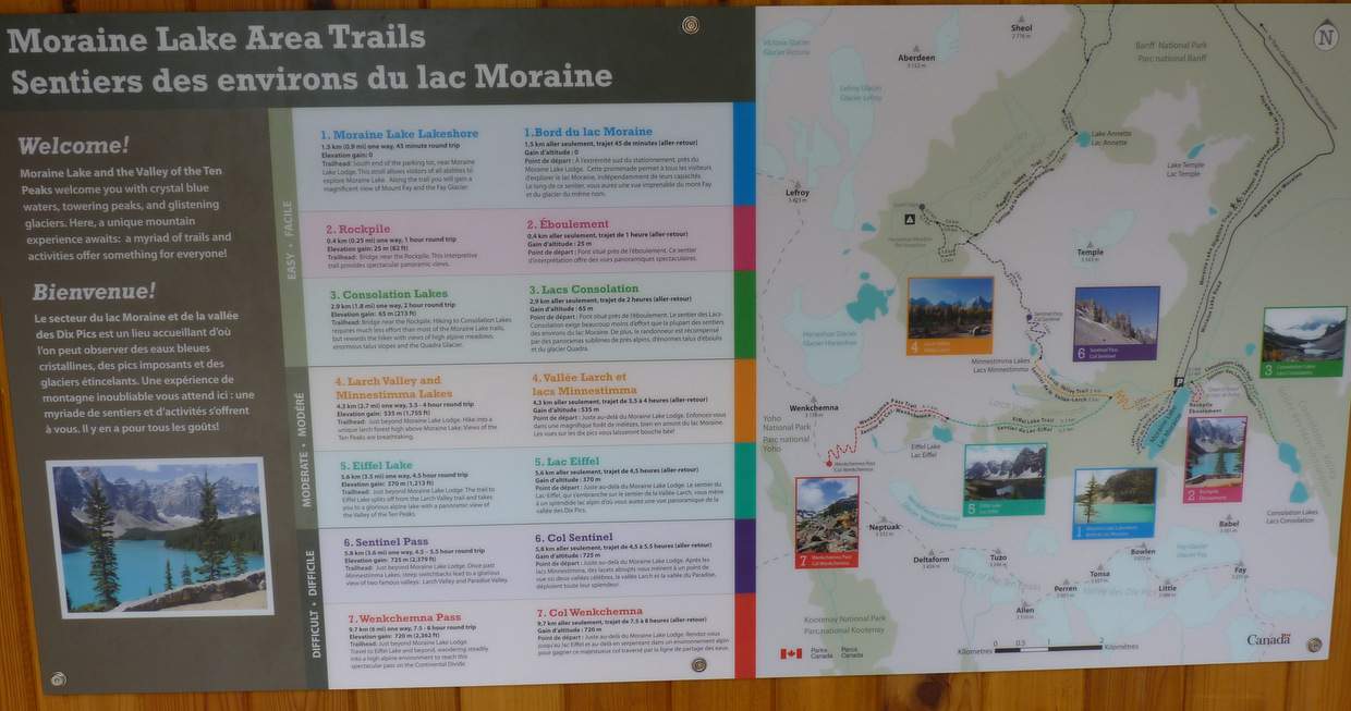 Moraine Lake, Banff National Park, Alberta, Canada A Trip Guide