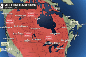 Weather Network’s 2026 Fall Forecast: El Niño Set to Stretch Fall Weather Across Canada