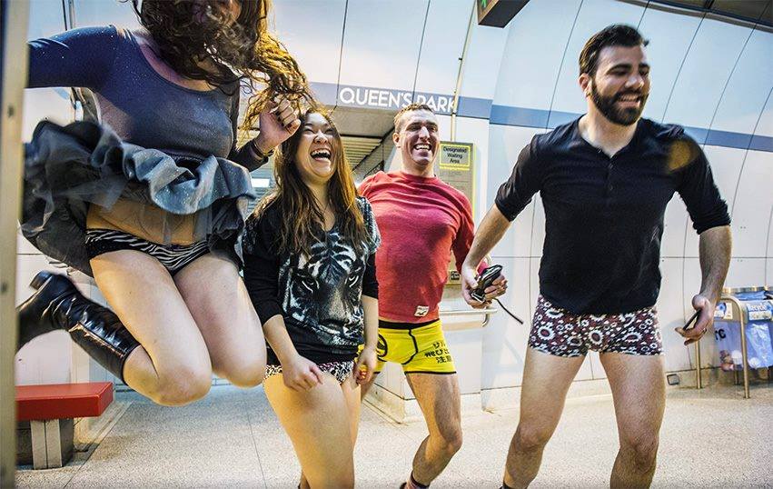 No Pants Subway Ride Toronto