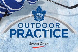 Maple Leafs Outdoor Practice