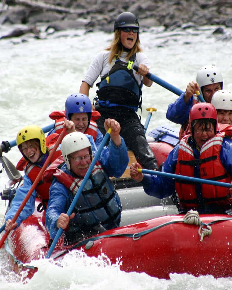 Whitewater Rafting in Jasper