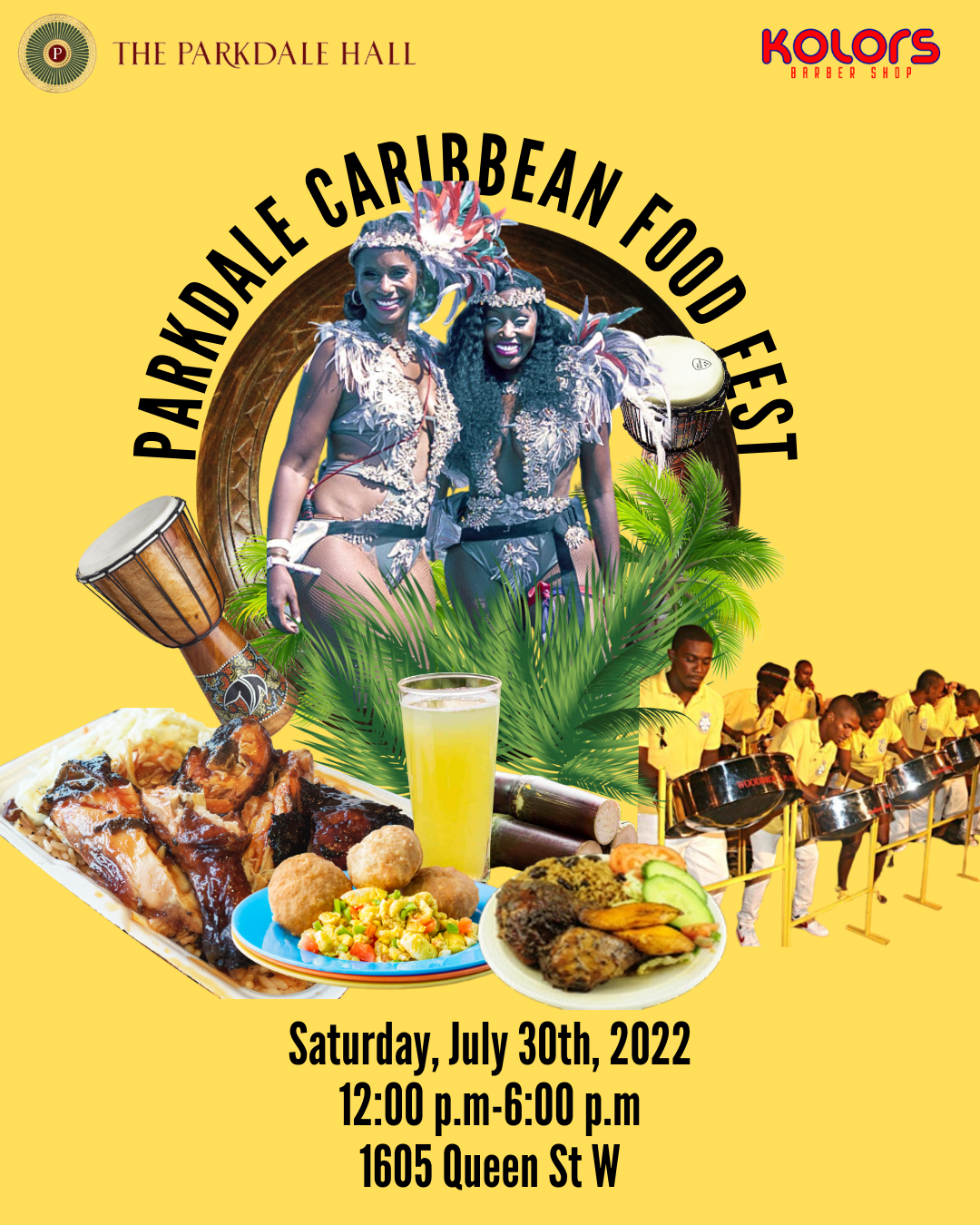Parkdale Caribbean Food Fest Parkdale Hall lot, 1668 Queen Street W