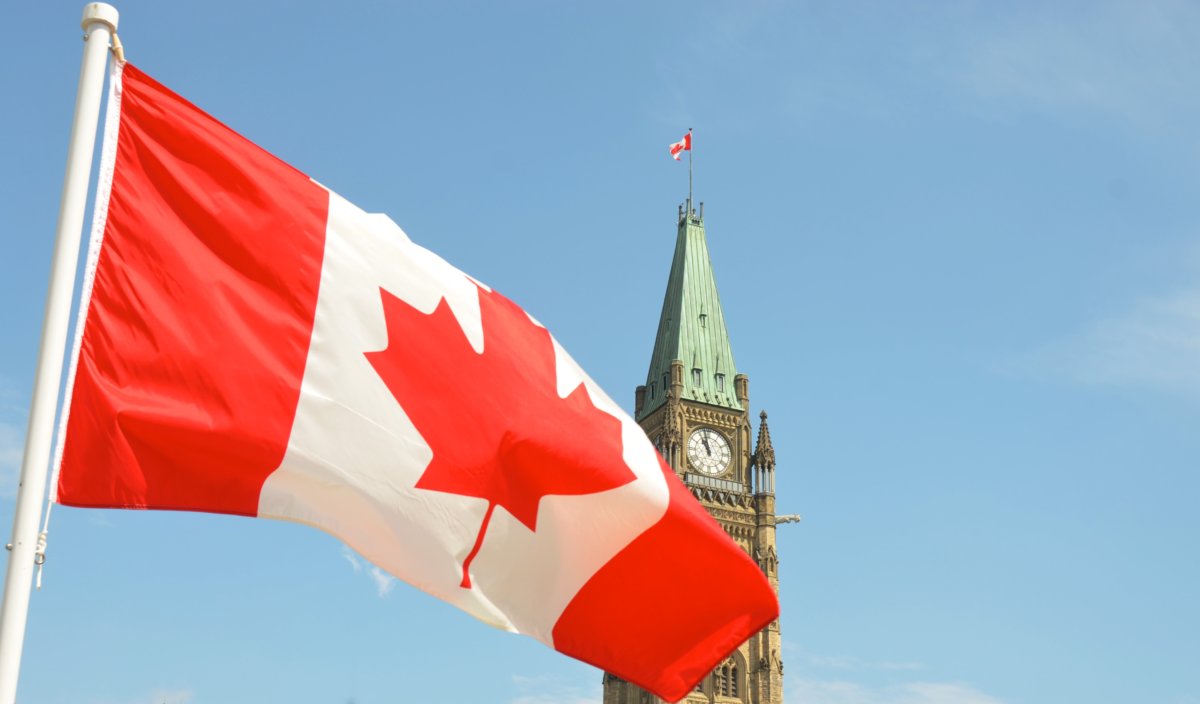 Canada Parliament Flag