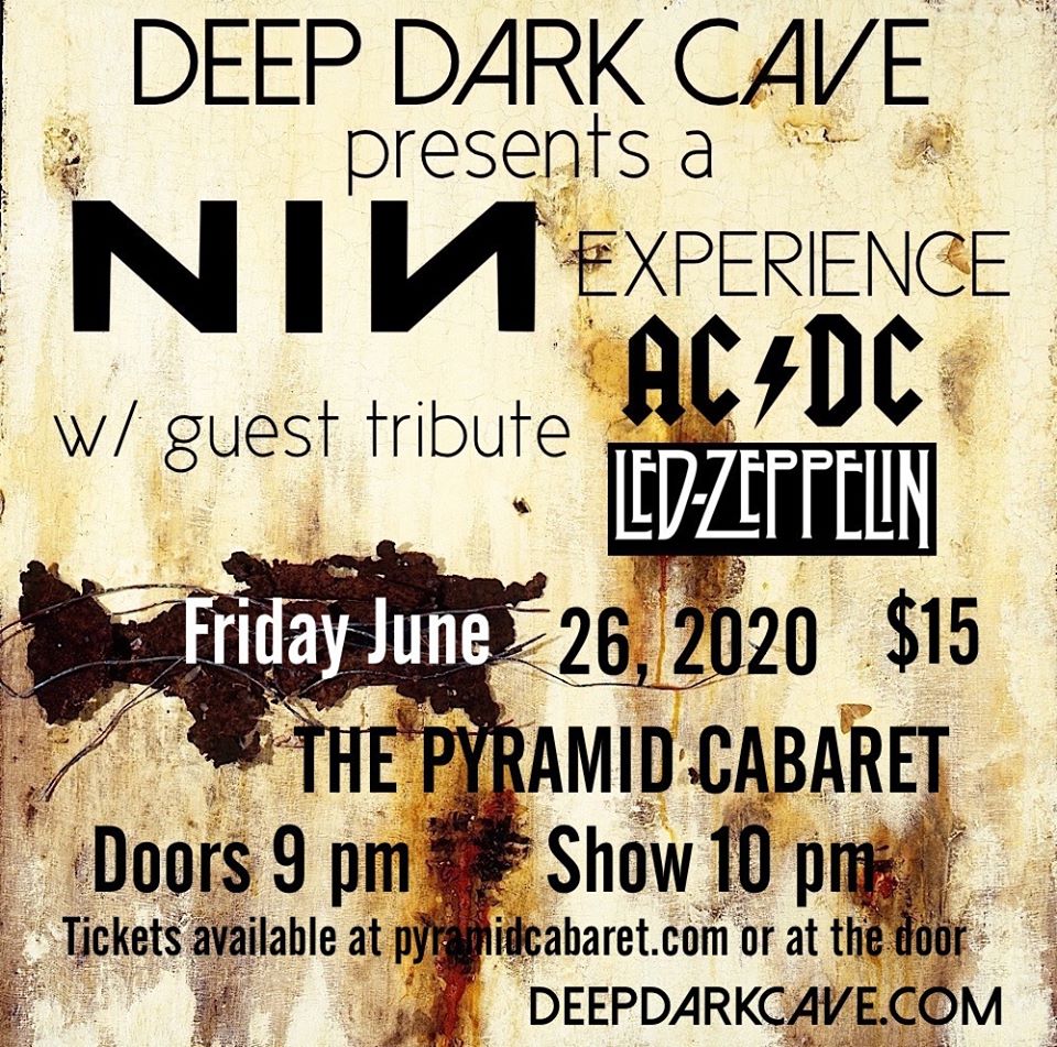 Nin Acdc Led Zeppelin The Pyramid Cabaret 176 Fort Street Winnipeg To Do Canada