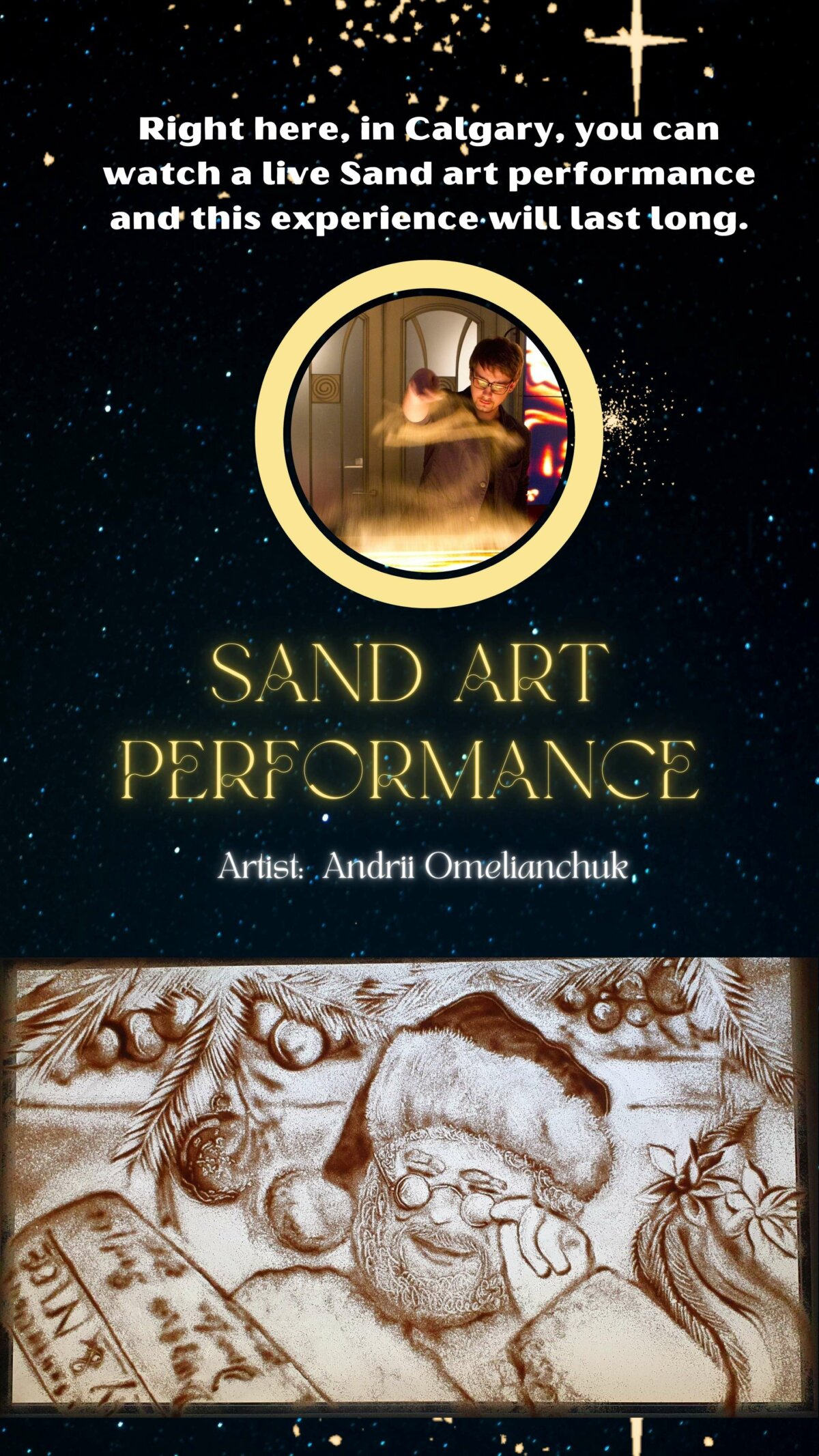Sand Art Performance