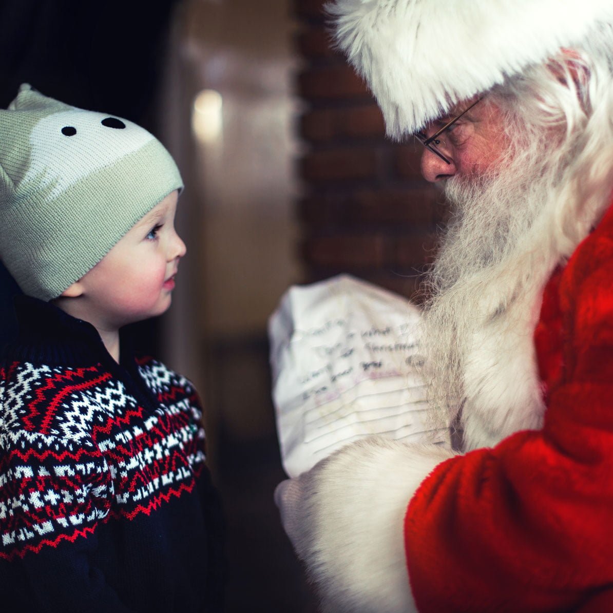 Santa in the Forest FortWhyte Alive Buffalo Stone Cafe, 1961