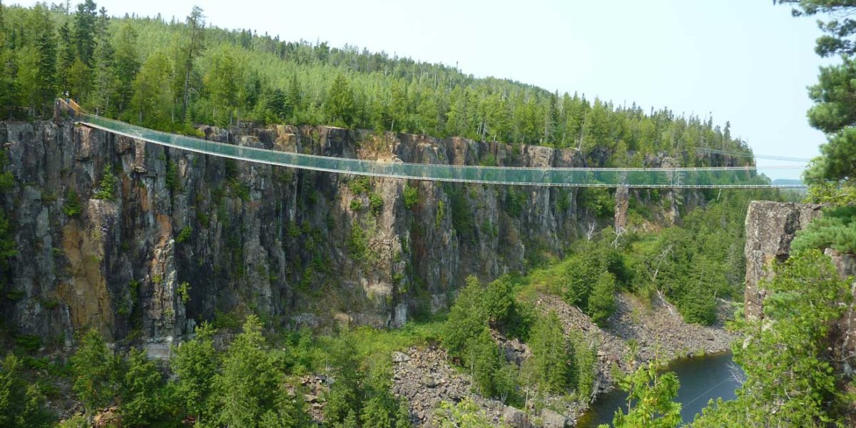 Eagle Canyon Adventures Suspension Bridge Eagle Canyon Adventures Suspension Bridge 14 Suspension and Scenic Bridges to Explore in Ontario