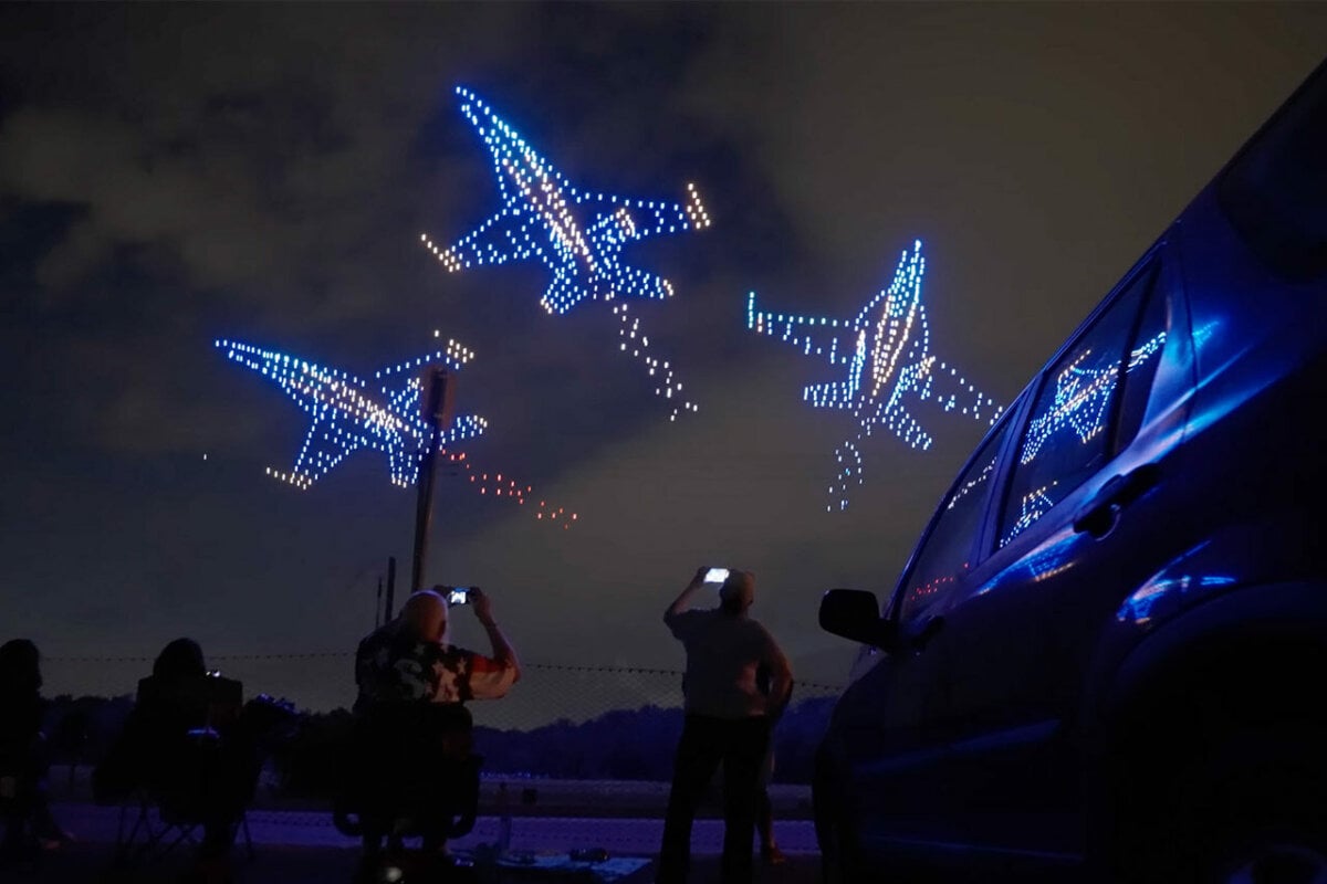 Canadian Tulip Festival Closing Ceremonies and Drone Show