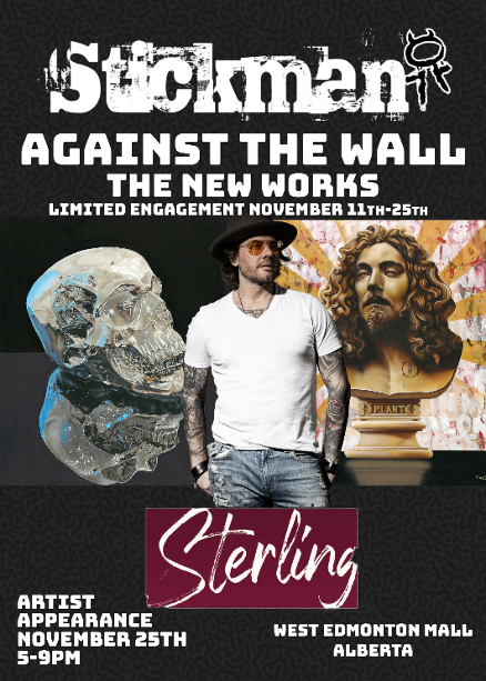 Edmonton’s Own Rock & Roll Artist “STICKMAN” Live