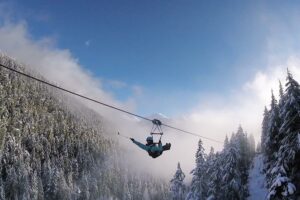 5 Places For Winter Zip Lining in Canada