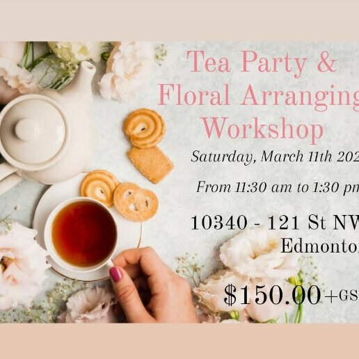 Tea party & Floral Arranging class Best Buds Flower Company , 10340