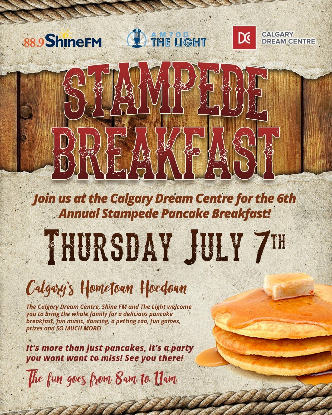 Hoedown! FREE Stampede Breakfast