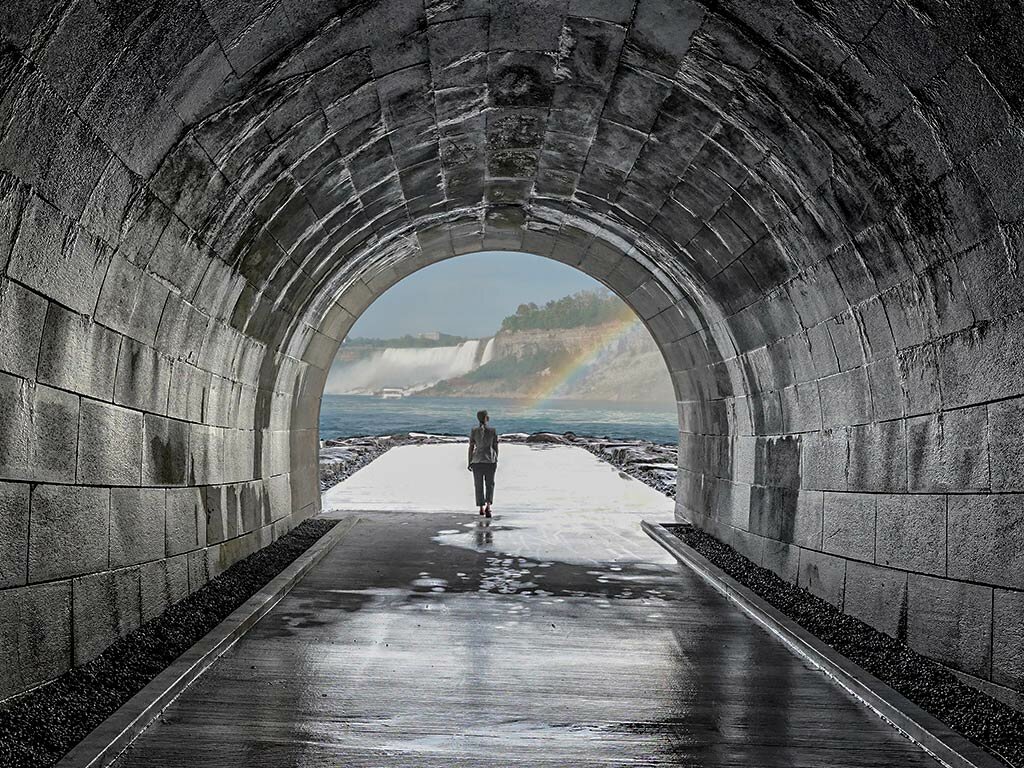 Walk 2,200FootLong Tunnel to an Amazing View of Niagara Falls