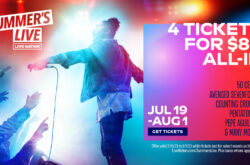 Live Nation’s Summer’s Live: Get 4 tickets For Upcoming Concerts For $80