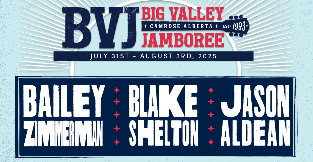 Big Valley Jamboree Announces 2025 Headliners; Tickets Now on Sale