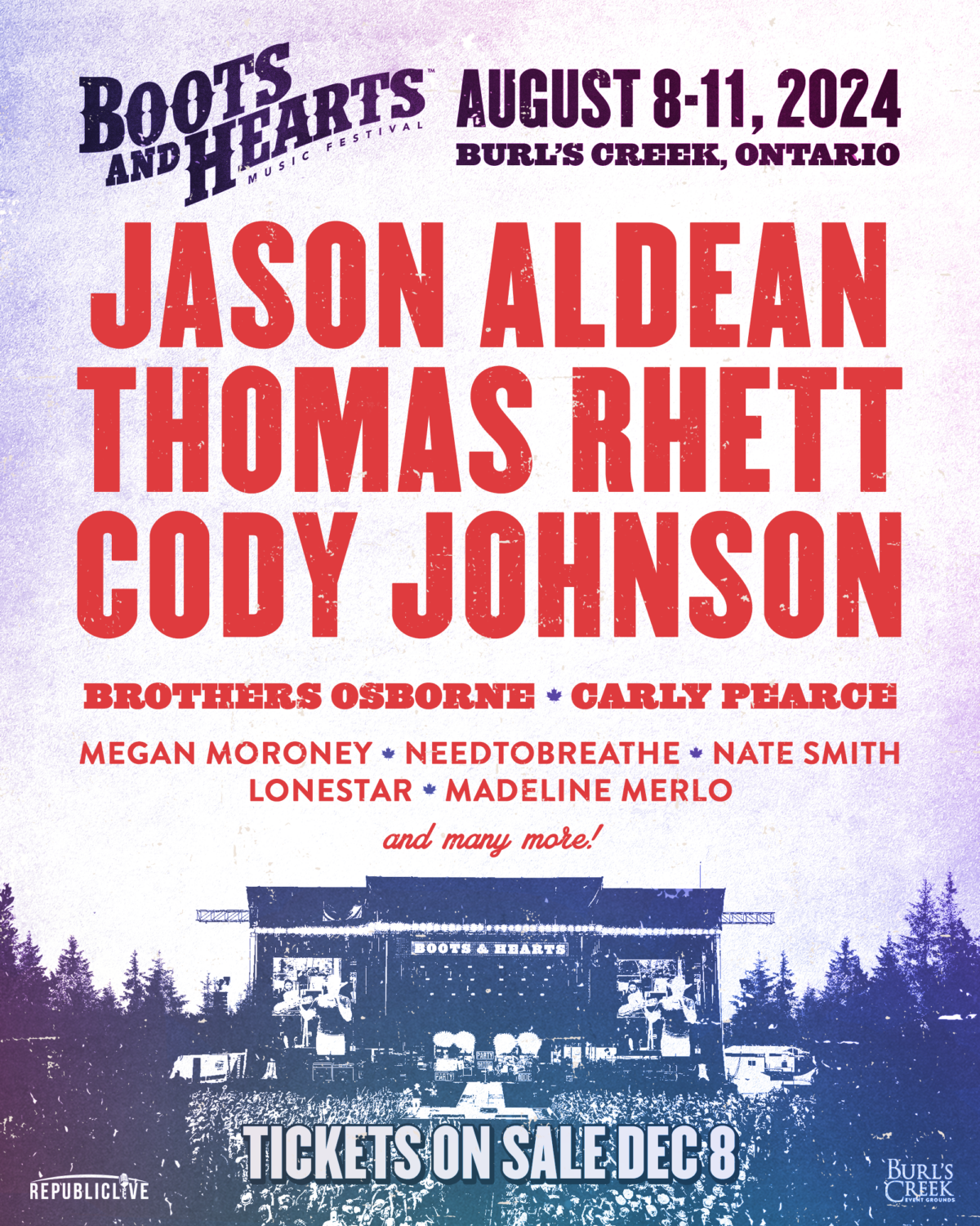 Boots & Hearts Music Festival