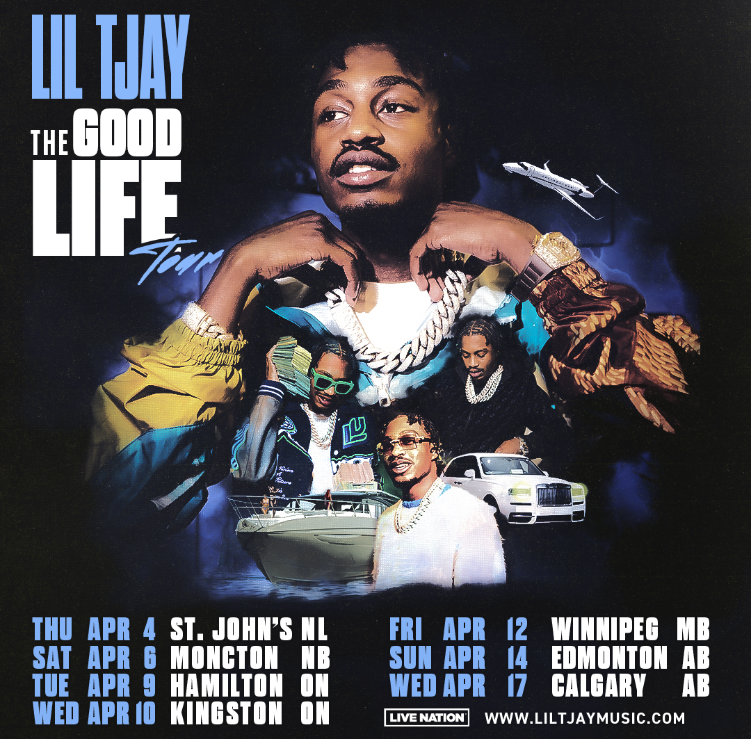 Lil Tjay Announces Good Life Tour Across Canada; Tickets On Sale Jan 25