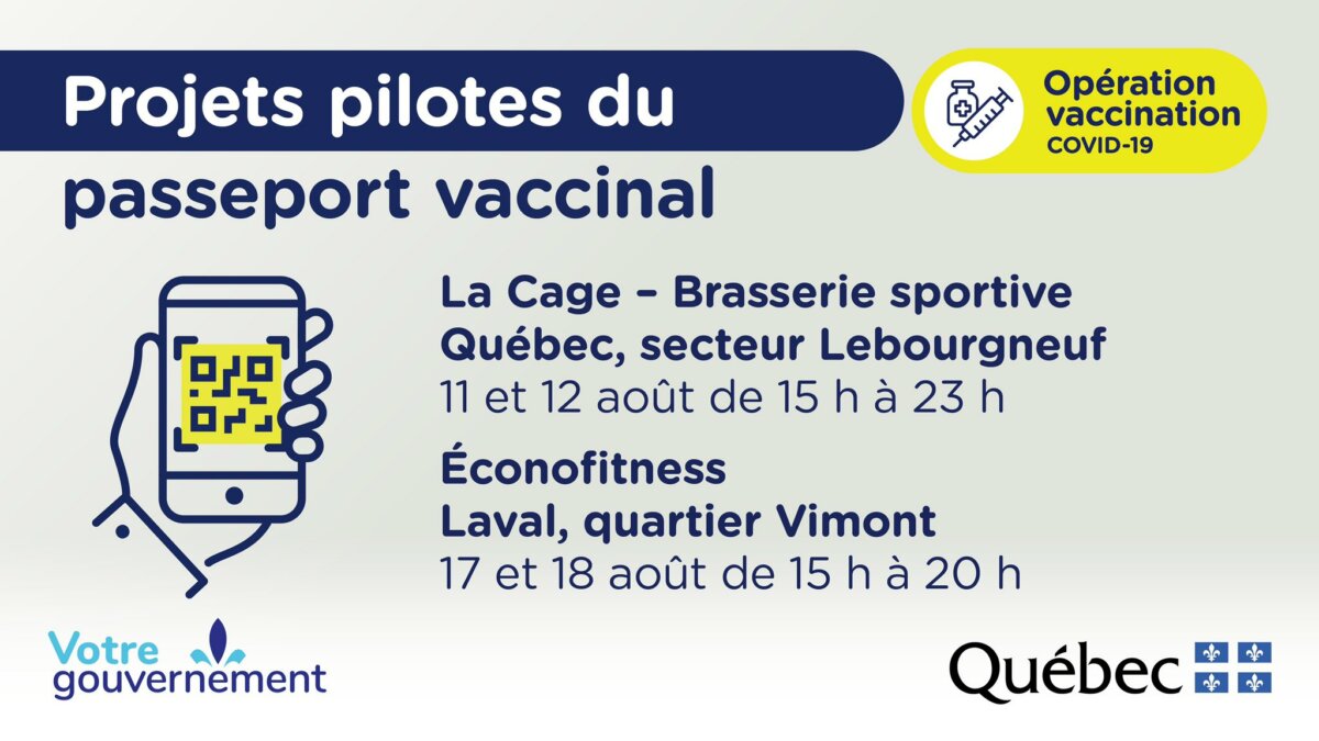 Quebec to Introduce Canada's First Vaccine Passport ...