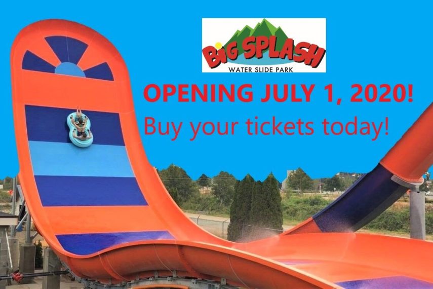 Canada Day at Big Splash Water Park! Big Splash Water Slide Park