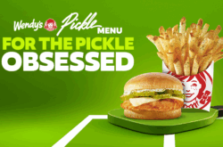 Wendy’s Canada Rolls Out Pickle-Packed Limited-Time Menu