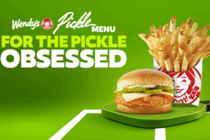 Wendy’s Canada Rolls Out Pickle-Packed Limited-Time Menu